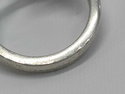 (10461_0201) Tiffany&Co. Tiffany&Co Tiffany Rubbing Heart Ring 3.4g SV925 Ring