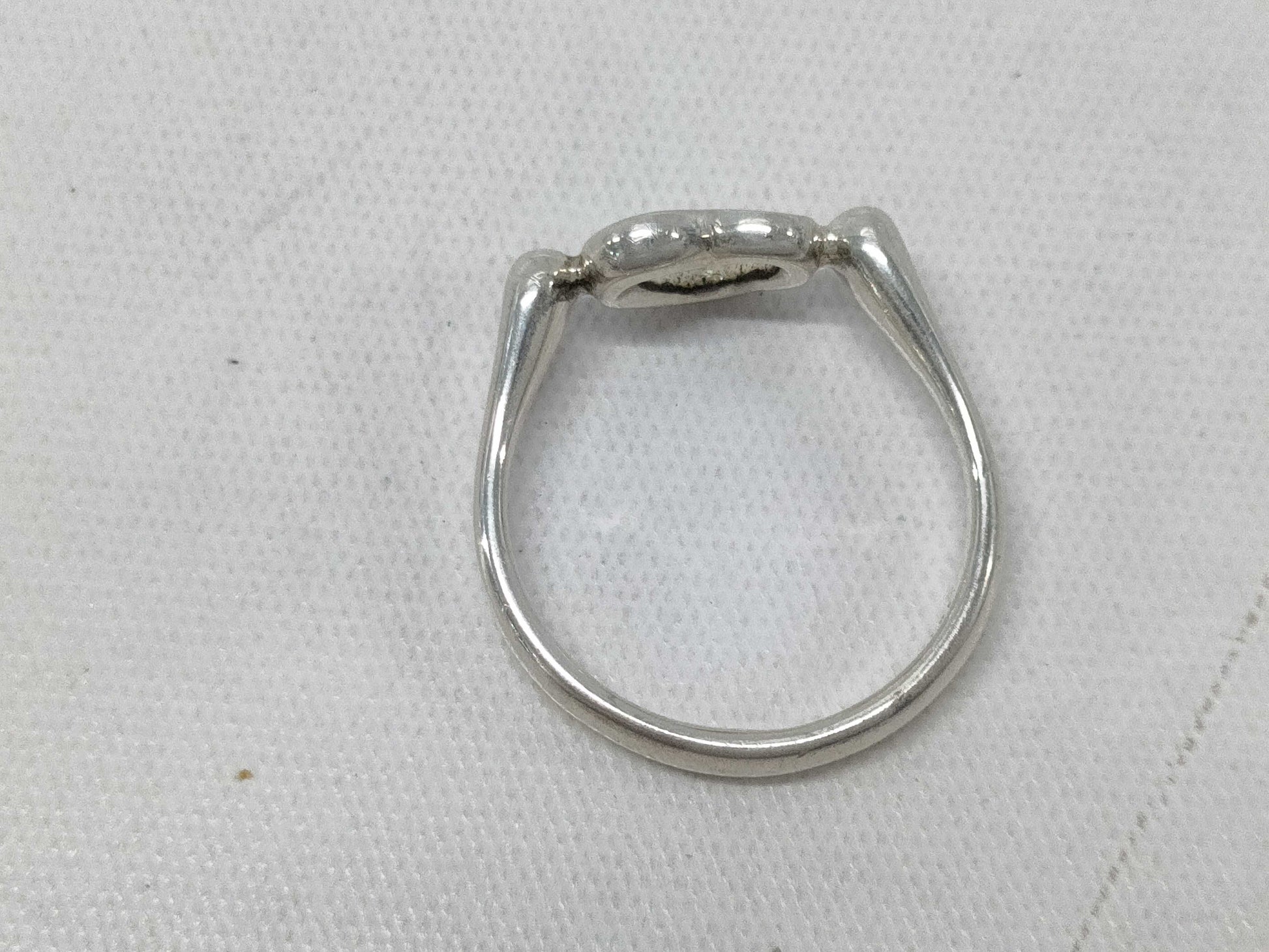 (10461_0219) Tiffany&Co. Tiffany&Co Tiffany&Co Open Heart Ring 2.6g SV925 Ring