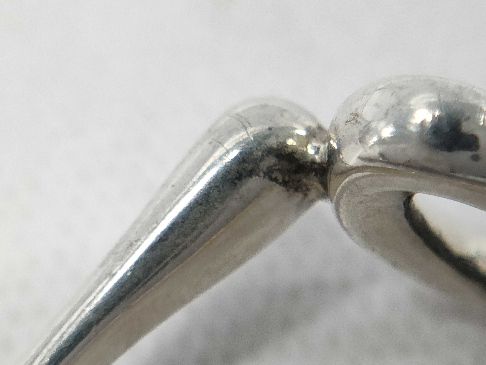 (10461_0219) Tiffany&Co. Tiffany&Co Tiffany&Co Open Heart Ring 2.6g SV925 Ring