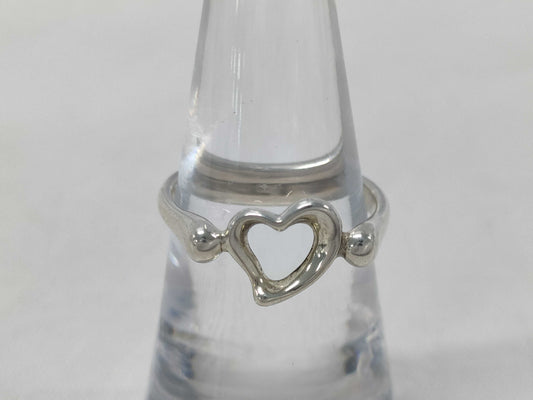 (10461_0219) Tiffany&Co. Tiffany&Co Tiffany&Co Open Heart Ring 2.6g SV925 Ring