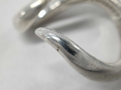 (10461_0214) Tiffany&Co. Tiffany&Co Tiffany&Co Open Heart Ring 6.5g SV925 Ring