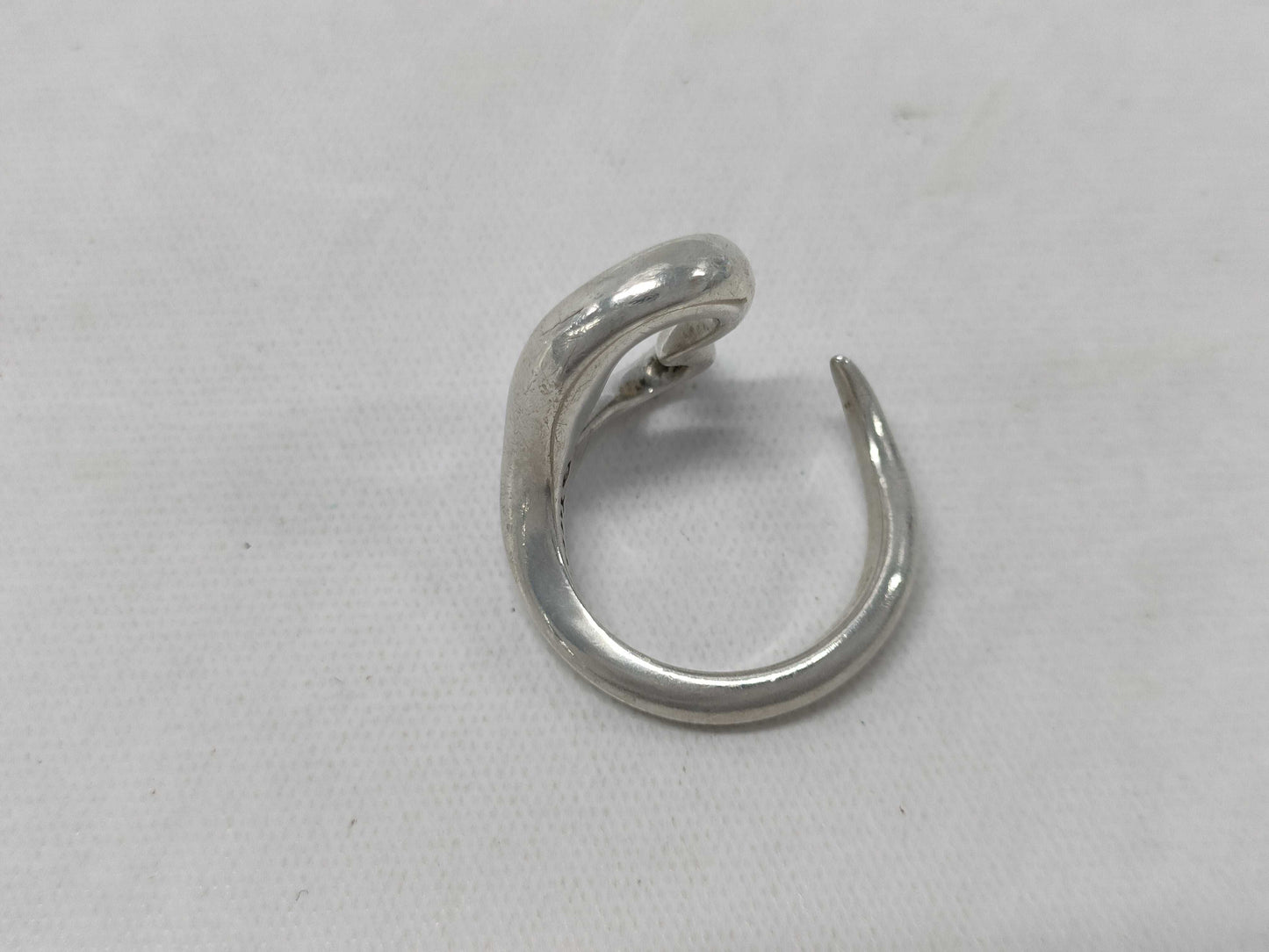 (10461_0214) Tiffany&Co. Tiffany&Co Tiffany&Co Open Heart Ring 6.5g SV925 Ring
