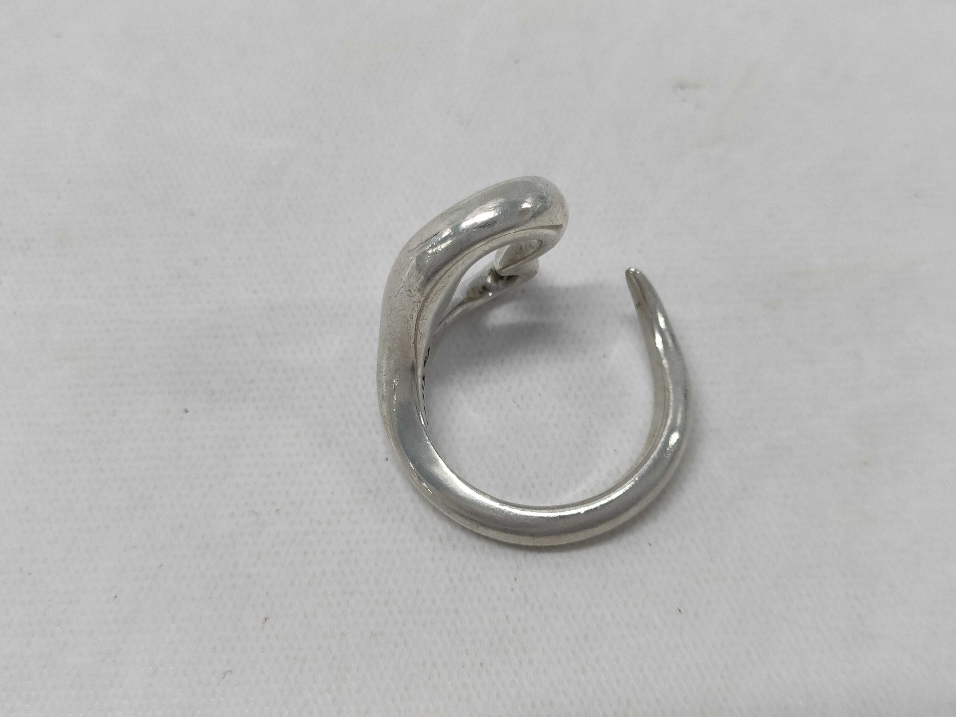 (10461_0214) Tiffany&Co. Tiffany&Co Tiffany&Co Open Heart Ring 6.5g SV925 Ring