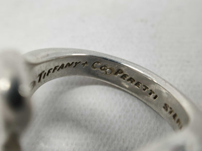 (10461_0214) Tiffany&Co. Tiffany&Co Tiffany&Co Open Heart Ring 6.5g SV925 Ring