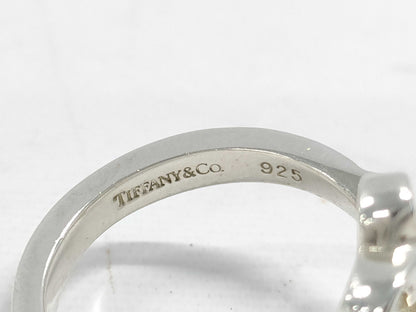 (10461_0186) Tiffany&Co. Tiffany&Co Tiffany&Co Rubbing Heart Ring 3.8g SV925 Ring
