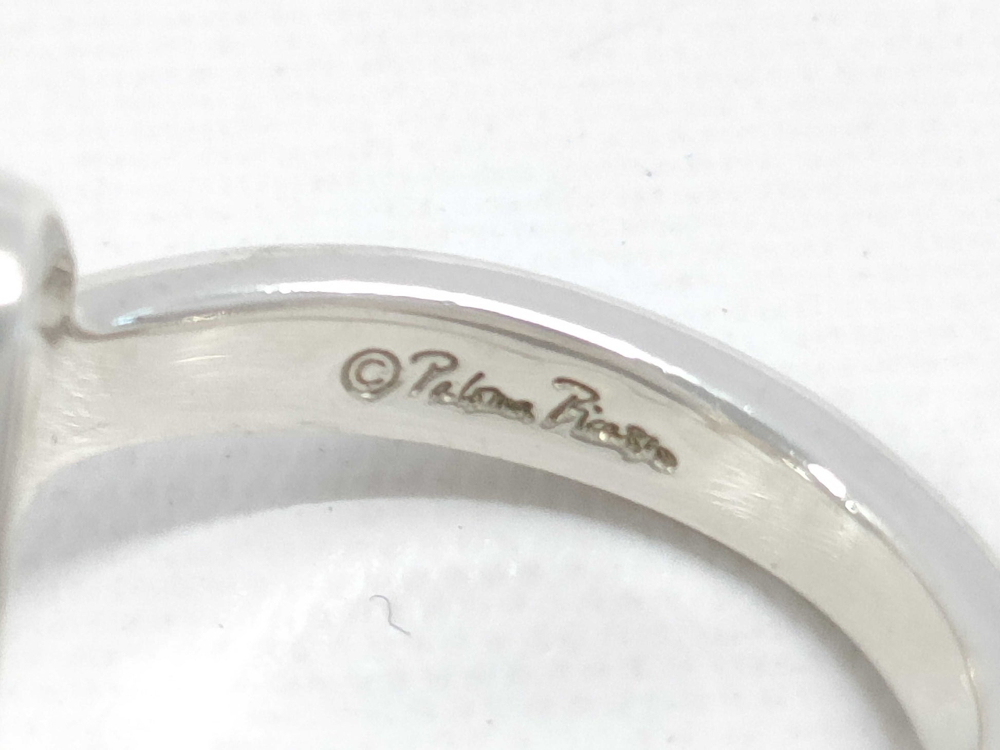 (10461_0186) Tiffany&Co. Tiffany&Co Tiffany&Co Rubbing Heart Ring 3.8g SV925 Ring