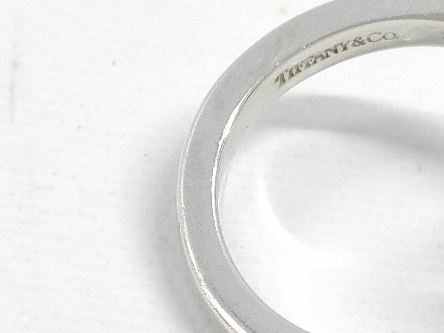 (10461_0186) Tiffany&Co. Tiffany&Co Tiffany&Co Rubbing Heart Ring 3.8g SV925 Ring