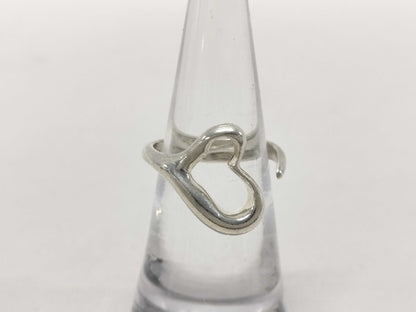 (10461_0196) Tiffany&Co. Tiffany&Co Tiffany&Co Open Heart Ring 3.5g SV925 Ring