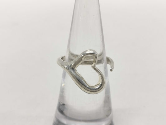 (10461_0196) Tiffany&Co. Tiffany&Co Tiffany&Co Open Heart Ring 3.5g SV925 Ring