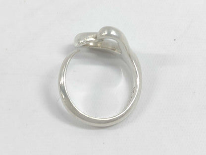 (10461_0212) Tiffany&Co. Tiffany&Co Tiffany&Co Open Heart Ring 4.0g SV925 Ring