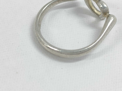 (10461_0224) Tiffany&Co. Tiffany&Co Tiffany&Co Open Heart Ring 2.3g SV925 Ring