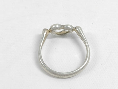 (10461_0224) Tiffany&Co. Tiffany&Co Tiffany&Co Open Heart Ring 2.3g SV925 Ring