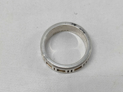 (10461_0221) Tiffany&Co. Tiffany&Co Tiffany&Co Tiffany Atlas Ring 6.8g SV925 Ring
