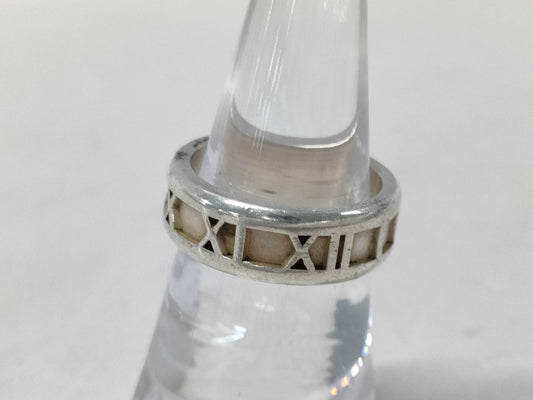 (10461_0221) Tiffany&Co. Tiffany&Co Tiffany&Co Tiffany Atlas Ring 6.8g SV925 Ring