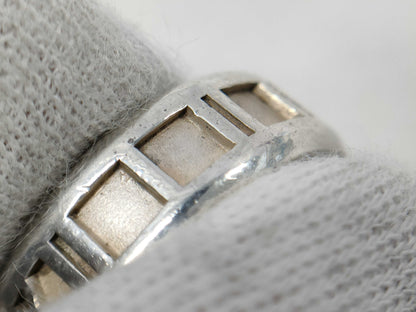 (10461_0221) Tiffany&Co. Tiffany&Co Tiffany&Co Tiffany Atlas Ring 6.8g SV925 Ring
