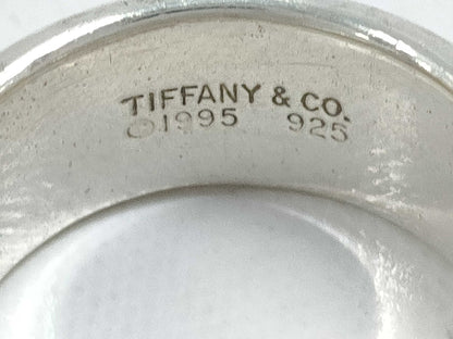 (10461_0197) Tiffany&Co. Tiffany&Co Tiffany&Co Double Line Ring 7.9g SV925 Ring