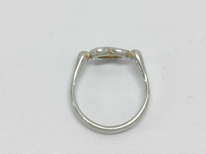 (10461_0218) Tiffany&Co. Tiffany&Co Tiffany&Co Open Heart Ring 2.3g SV925 Ring