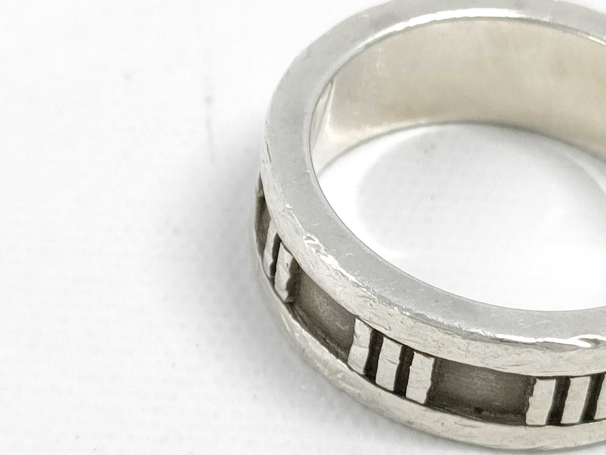 (10461_0217) Tiffany&Co. Tiffany&Co Tiffany&Co Atlas Ring 5.7g SV925 Ring
