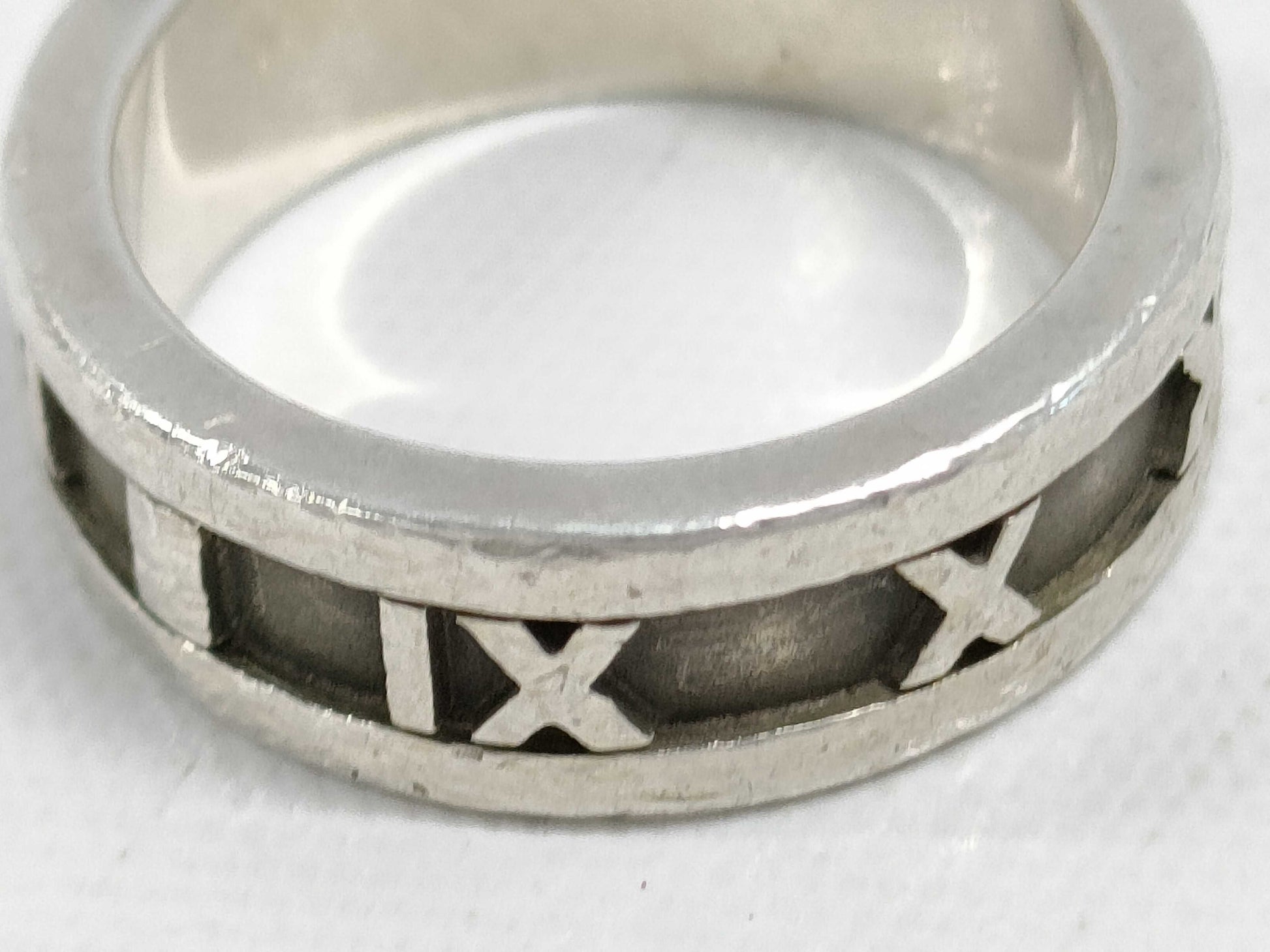 (10461_0217) Tiffany&Co. Tiffany&Co Tiffany&Co Atlas Ring 5.7g SV925 Ring
