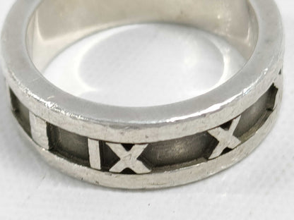 (10461_0217) Tiffany&Co. Tiffany&Co Tiffany&Co Atlas Ring 5.7g SV925 Ring