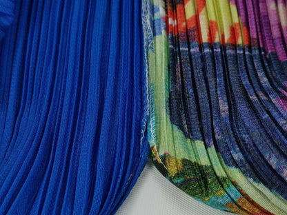 (10462_0314) PLEATS PLEASE Pleats Pleases Issey Miyake Lamia Ziade Graffiti Dress 4 Dresses