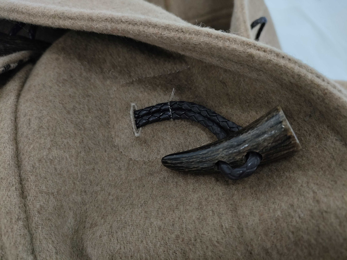 (10462_0226) BURBERRY London Cashmere Novacheck Duffel Coat M Coat