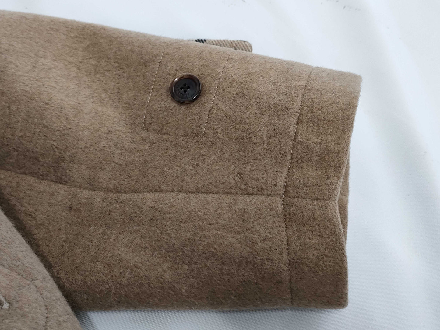 (10462_0226) BURBERRY London Cashmere Novacheck Duffel Coat M Coat