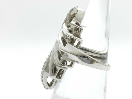 D3.50ct K18WG 18.6g Ring 