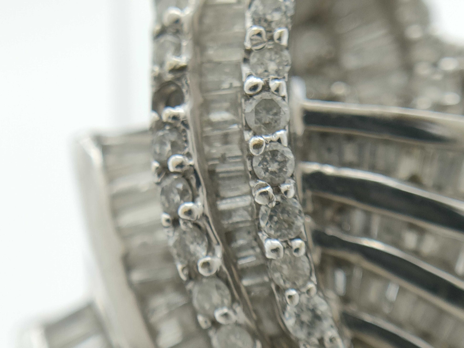 D3.50ct K18WG 18.6g Ring 