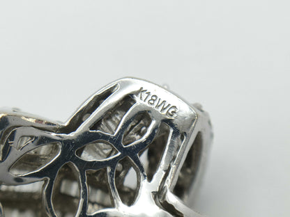 D3.50ct K18WG 18.6g Ring 
