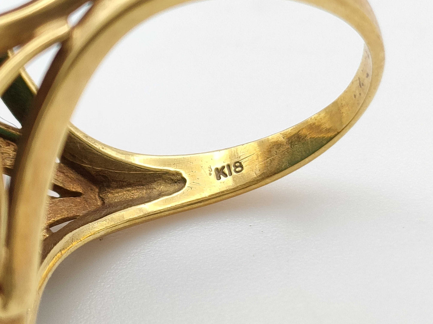 Turquoise 18K 12.1g Ring 