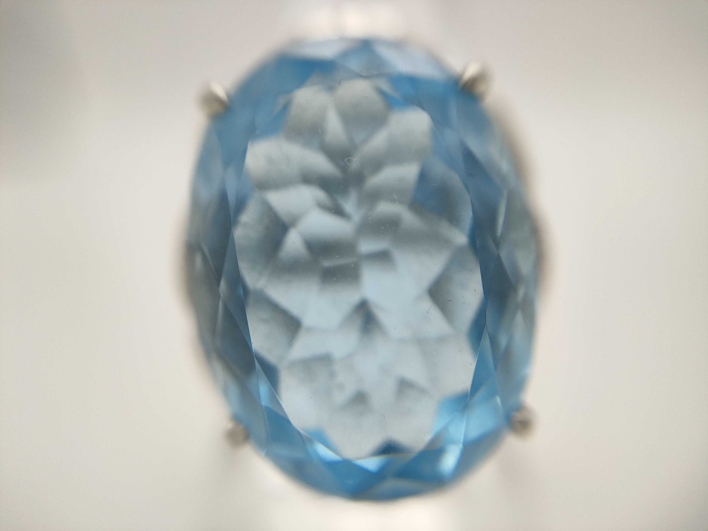 BT32.84ct D0.03ct PT900 17.0g Ring 