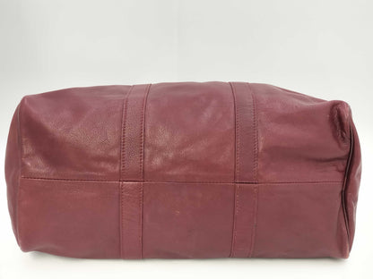 (10460_0203) LONG CHAMP Longchamp Boston Bag Bordeaux Boston Bag