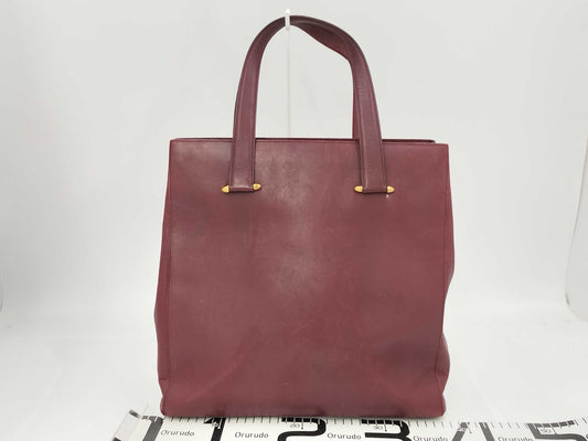 (10460_0122) Cartier Cartier Mastline Handbag Bordeaux Tote Bag