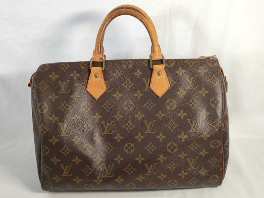 LOUIS VUITTON Monogram LOUIS VUITTON Louis Vuitton Speedy 35 Monogram M41524 SP0915 Handbag Handbag