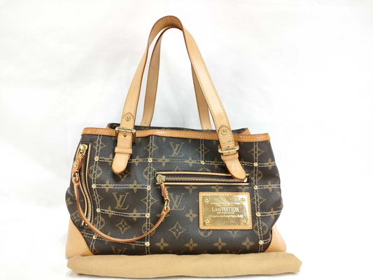 LOUIS VUITTON Monogram Rivet M40140 VI0087 Handbag