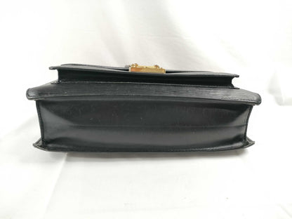 LOUIS VUITTON Epi Leather Louis Vuitton M52122 Monceau SR0021 Handbag Epi Leather Black Handbag