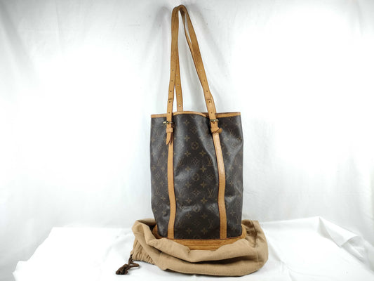 LOUIS VUITTON Monogram Louis Vuitton M42236 Bucket GM FL0020 Monogram Bucket Bag Tote Bag