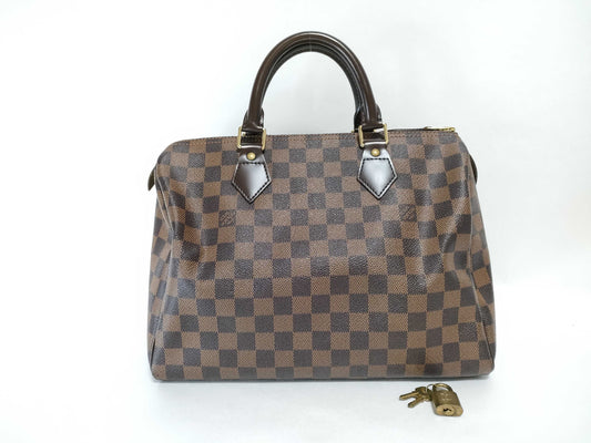 LOUIS VUITTON Damier LV Damier Speedy 30 N41531 SP0046 Handbag