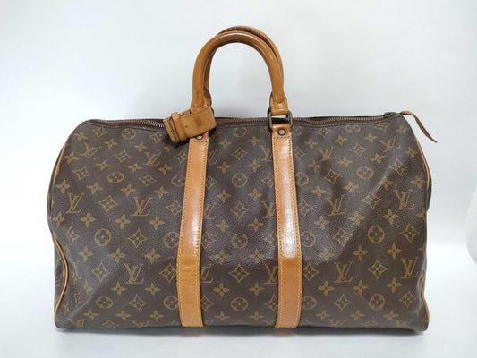 LOUIS VUITTON Monogram LV Monogram Keepall 45 M41428 SA Boston Bag