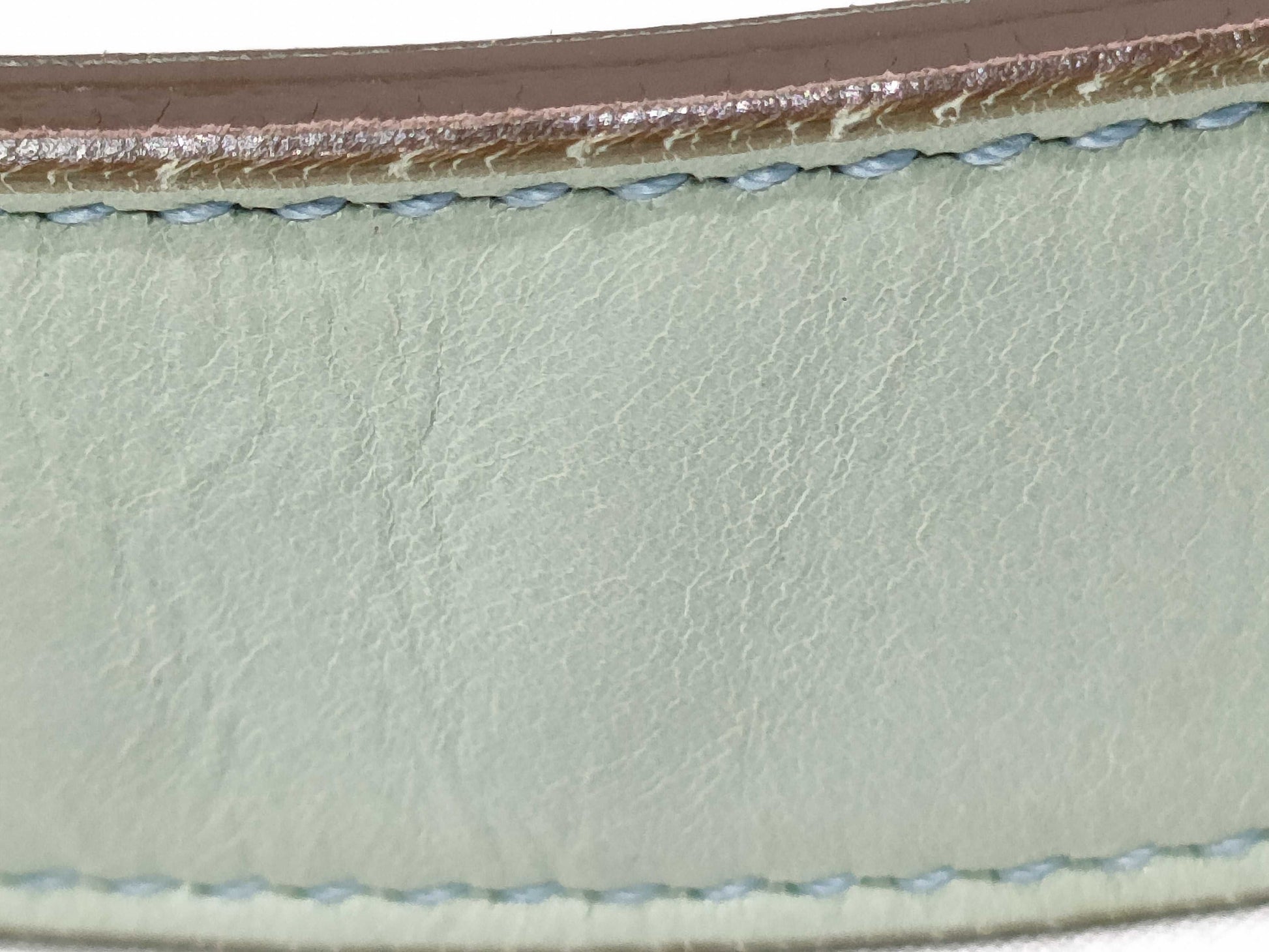 Yves Saint Laurent Suede and Leather Shoulder Bag 467891/120768 Baby Blue Shoulder Bag