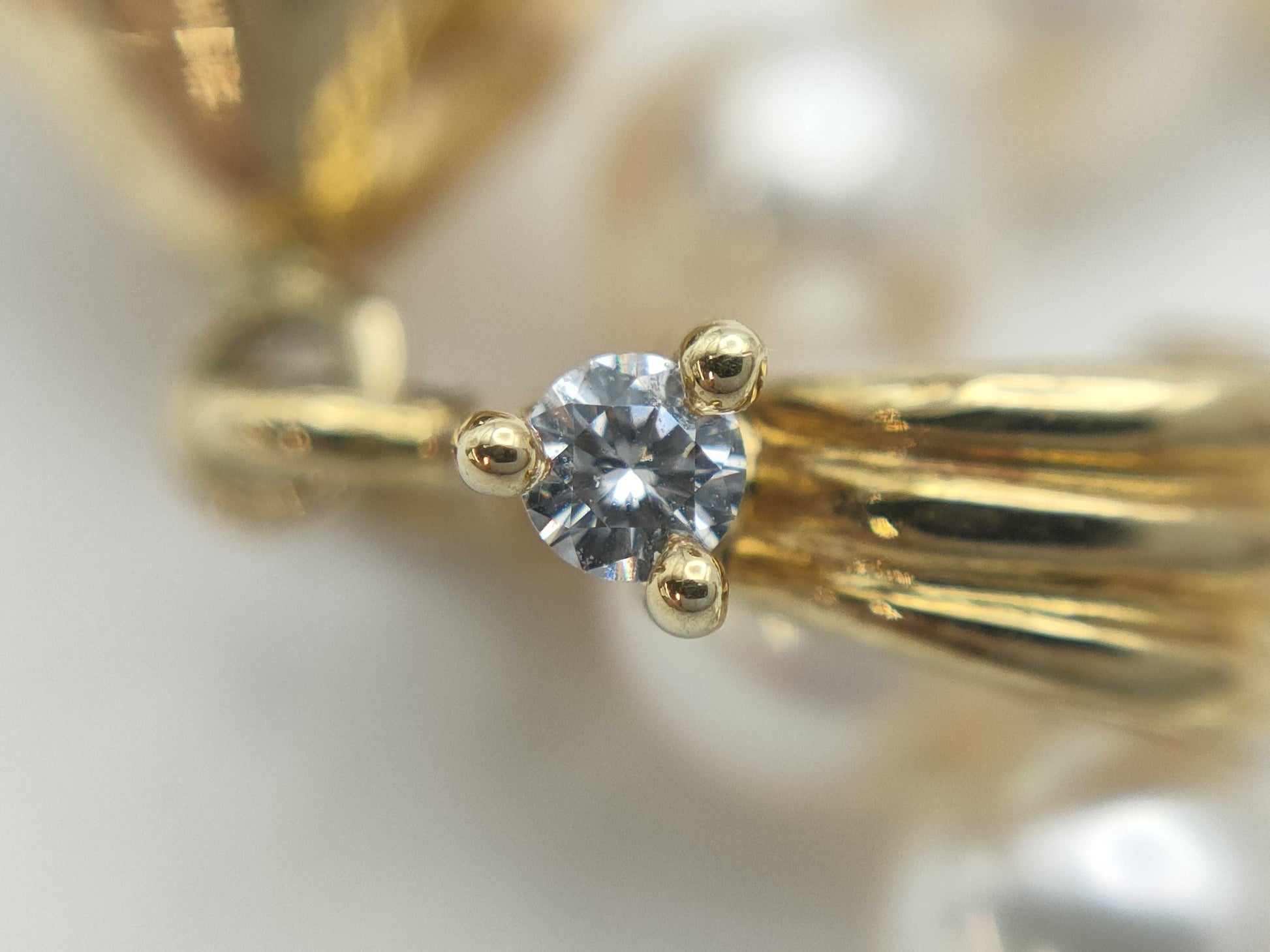 Pearl diameter: approximately 3.5-8.0mm, D0.01ct, 18K gold, 9.3g, necklace 