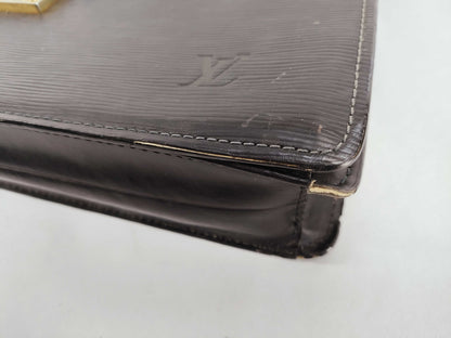 LOUIS VUITTON Epi LV Epi Ambassador Bag M54412 Serial Number Unknown Business Bag
