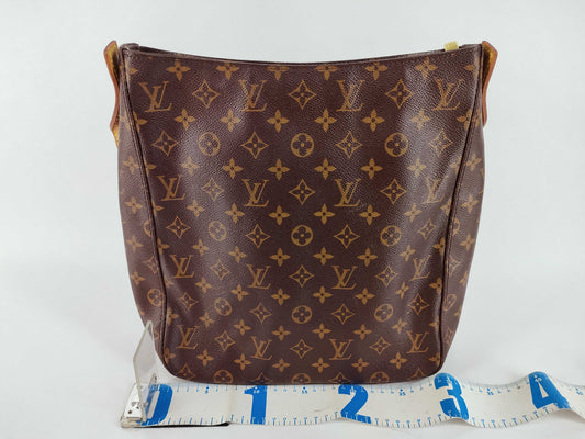 LOUIS VUITTON Monogram LV Monogram Looping GM M51145 MI1909 Shoulder Bag