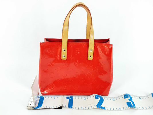 LOUIS VUITTON Vernis LV Monogram Vernis Lead PM M91088 MI0090 Handbag