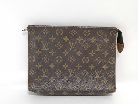 LOUIS VUITTON Monogram LV Monogram Poche Toilette 26 M47542 Pouch with Unknown Serial Number