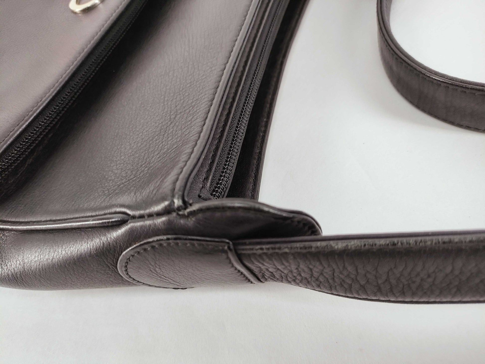Dior Black Leather Shoulder Bag