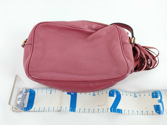 GUCCI Soho Shoulder Bag Purple