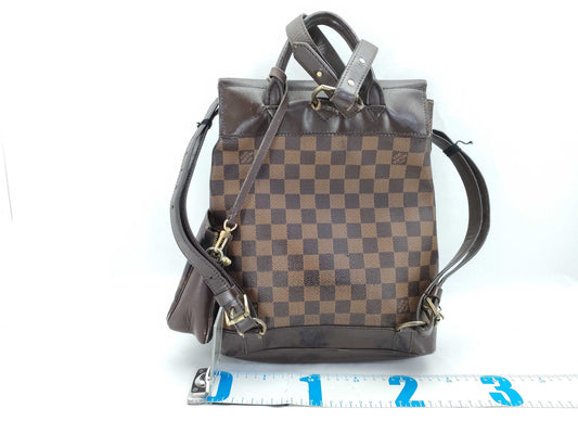 LOUIS VUITTON Damier Soho N51132 Backpack