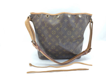 LOUIS VUITTON Monogram Petit Noe M42226 Strapless Shoulder Bag